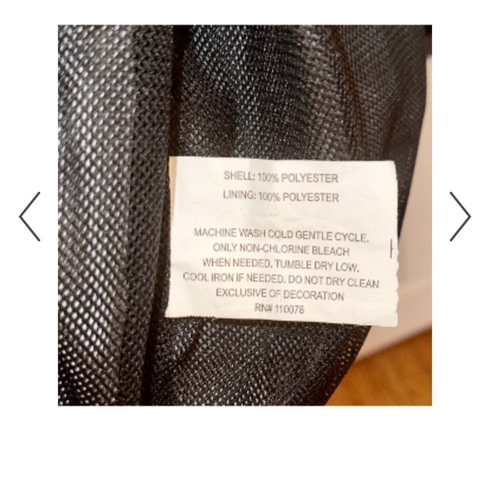 US Polo Assn. Mens Black and Gray Zip Up Rain Hoodie size xxl p3 - Picture 8 of 8